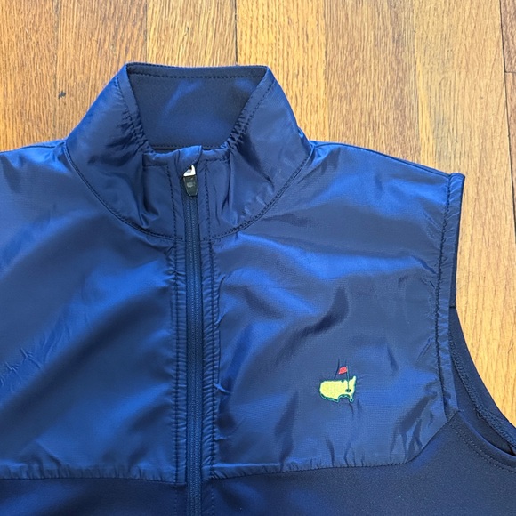 Masters Golf Kids Navy Blue Vest Size Medium - Picture 4 of 5